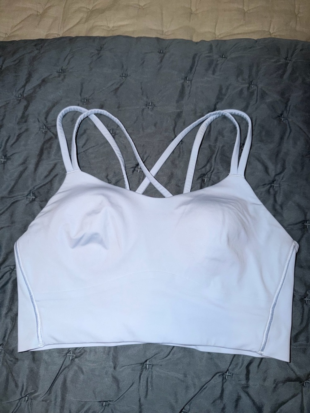 Light Blue Lululemon Like a Cloud Bra: Light Support B/C Cup